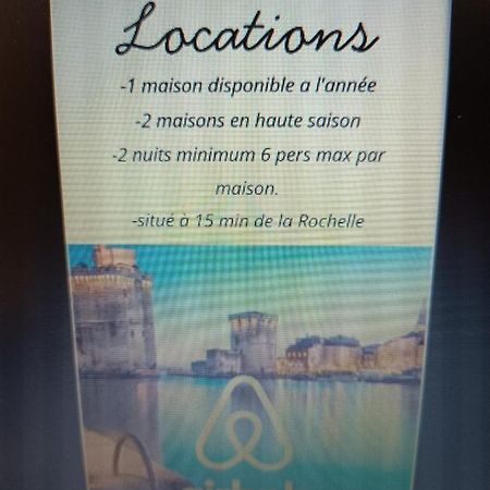 Charmante Maison Aux Portes De La Rochelle La Jarrie Exteriör bild