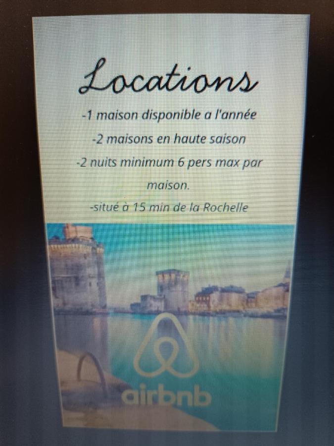 Charmante Maison Aux Portes De La Rochelle La Jarrie Exteriör bild